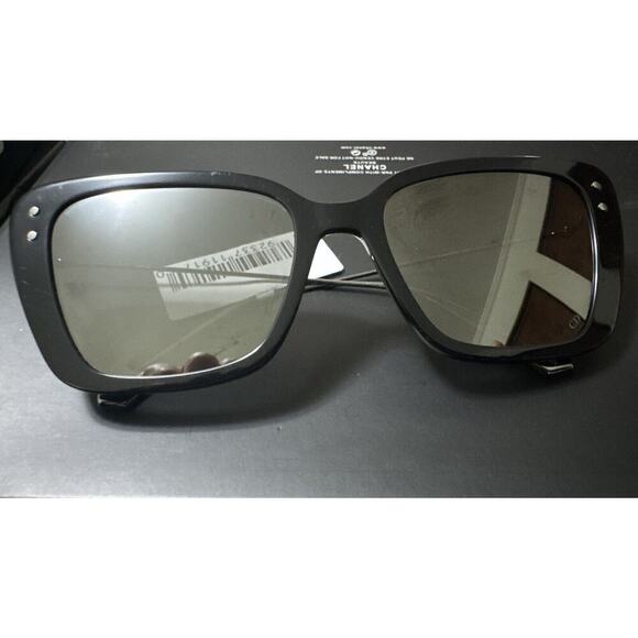 DIOR Butterfly Sunglasses MISSDIOR B5F 56mm Shiny Black Solid NWT main image 6